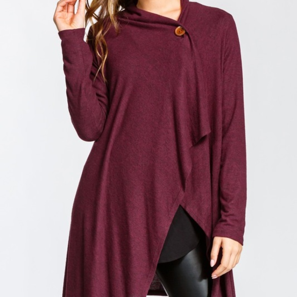 LAST ONE Ladies Wrap Cardigan